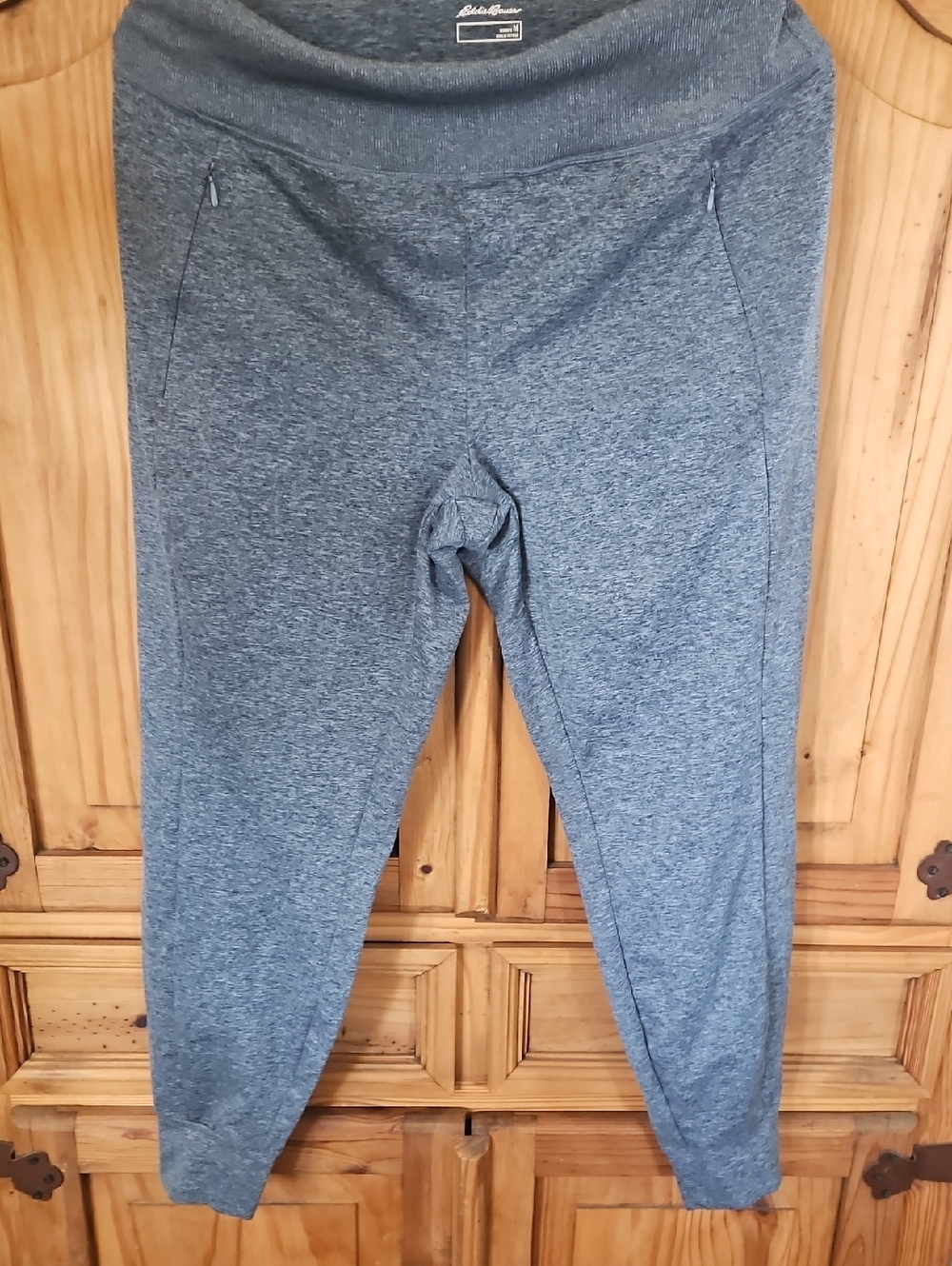 Eddie Bauer Heathered Blue Performance Joggers